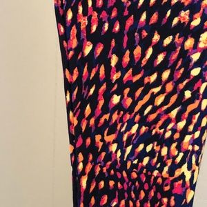 🐅I🐲Lularoe OS Leggings animal print NWOT